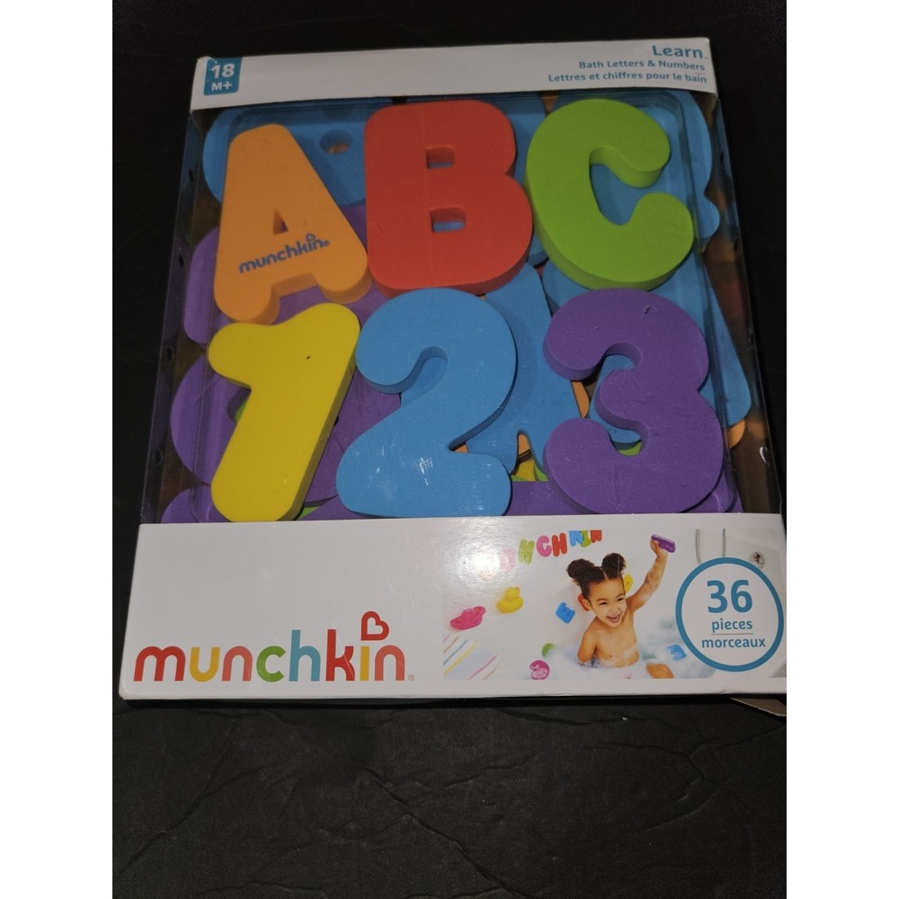 36 Pc Munchkin Bath Letter And‎ N